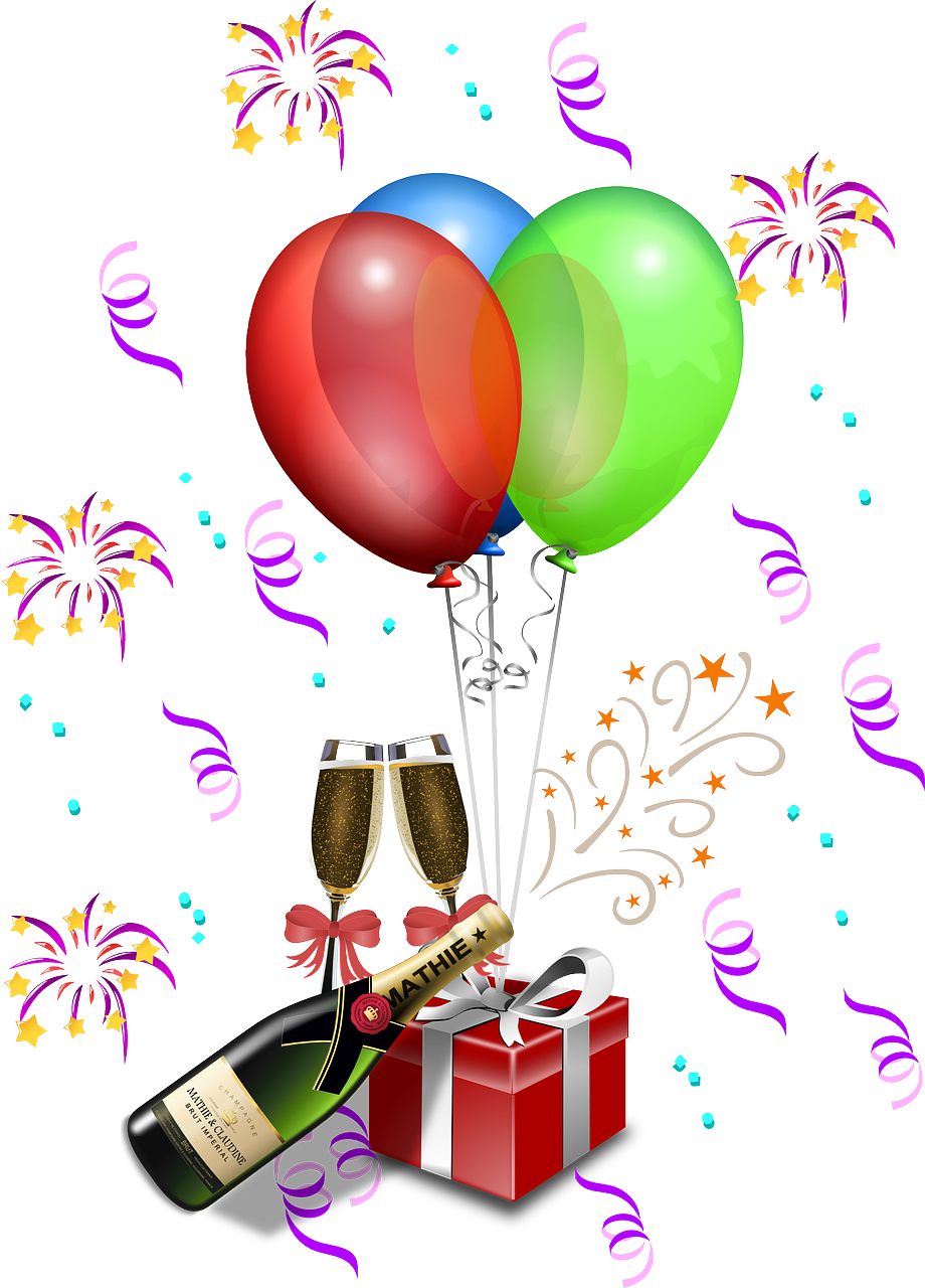 anniversary, balloons, bottle-157248.jpg